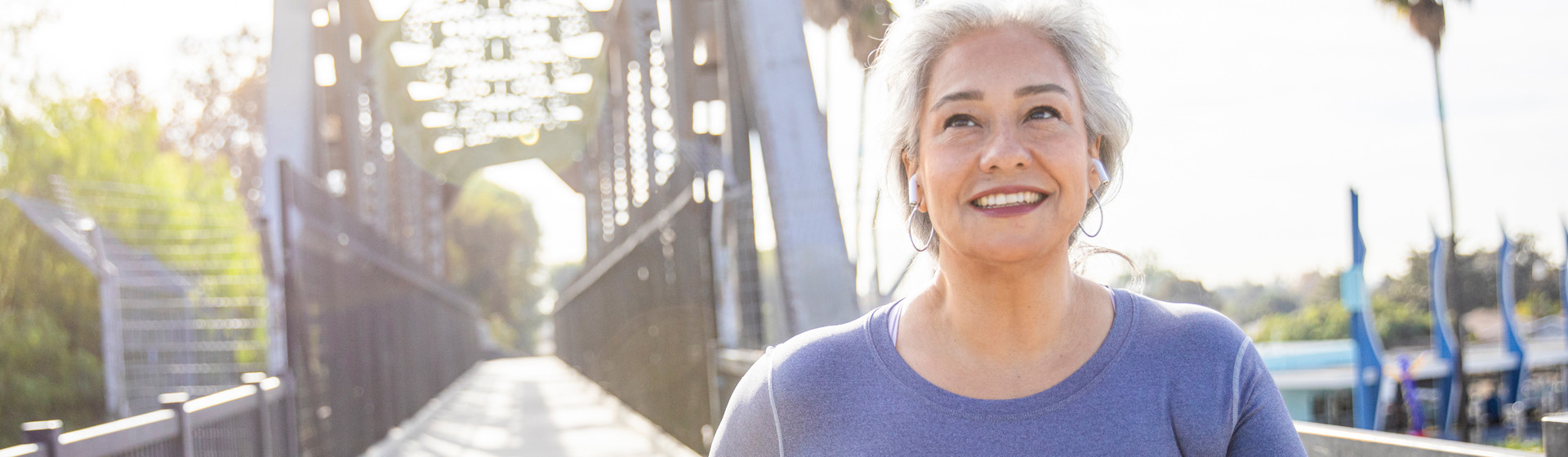 Woman with Diabetes Jogging