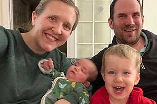 Laura Burson and family